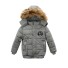 Detská zimná bunda L1911 sivá