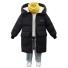 Detská zimná bunda L1913 čierna
