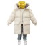 Detská zimná bunda L1913 krémová