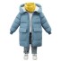 Detská zimná bunda L1913 modrá