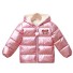 Detská zimná bunda L1942 ružová