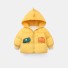 Detská zimná bunda L1956 žltá