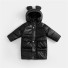 Detská zimná bunda L1980 čierna