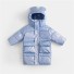 Detská zimná bunda L1980 svetlo modrá