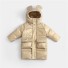 Detská zimná bunda L1980 zlatá