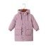 Detská zimná bunda L1981 svetlo fialová