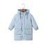 Detská zimná bunda L1981 svetlo modrá
