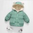 Detská zimná bunda L2016 svetlo zelená