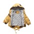 Detská zimná bunda L2065 žltá
