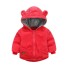 Detská zimná bunda L2066 červená