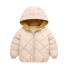 Detská zimná bunda L2091 krémová
