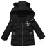 Detská zimná bunda L2098 čierna