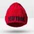 Detská zimná čiapka New York J862 červená