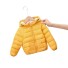 Dětská zimní bunda L1842 tmavě žlutá