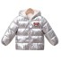 Dětská zimní bunda L1942 stříbrná