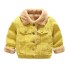 Dětská zimní bunda L2011 žlutá