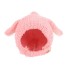 Dětská zimní čepice s ušima Bunny růžová