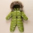 Dětská zimní kombinéza J3031 zelená