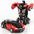 Detské auto / robot 2v1 červená