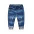 Detské džínsy L2118 modrá