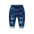 Detské džínsy L2118 tmavo modrá