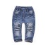 Detské džínsy L2120 modrá