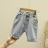 Detské džínsy L2159 modrá