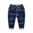 Detské džínsy L2179 tmavo modrá