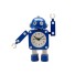Dětské hodiny robot modrá