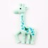 Detské hryzátko v tvare žirafy J875 zelená