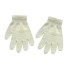 Detské jarné/jesenné rukavice J2875 biela