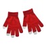 Detské jarné / jesenné rukavice vo viacerých farbách červená