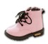 Dětské kotníkové boty A1541 světle růžová