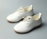 Dětské kožené boty A426 bílá
