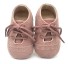 Dětské kožené boty A428 starorůžová