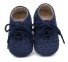 Dětské kožené boty A428 tmavě modrá