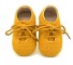 Dětské kožené boty A428 žlutá