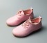 Detské kožené topánky A426 ružová