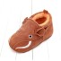 Detské kožené topánočky A482 hnedá