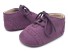 Detské kožené topánočky A484 fialová
