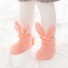 Dětské králičí ponožky růžová