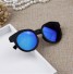 Dětské kulaté sluneční brýle J2877 tmavě modrá