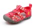 Dětské moderní sandály červená