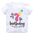 Detské narodeninové tričko F