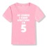 Detské narodeninové tričko B1468 L
