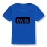 Detské narodeninové tričko B1578 modrá