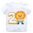 Dětské narozeninové tričko B1556 B