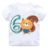 Dětské narozeninové tričko B1556 F