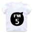 Dětské narozeninové tričko B1591 E