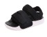 Detské páskové sandále A894 čierna
